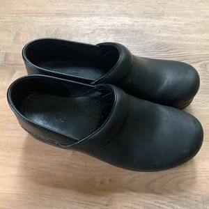 Dansko Black Clogs Size 39